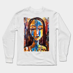 Francine la melancolique Long Sleeve T-Shirt